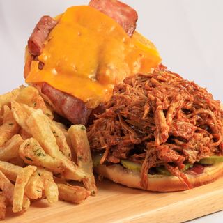 Ghost Pulled Pork Bun