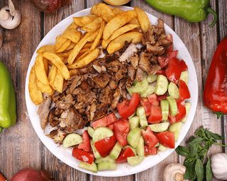 Гръцки гирос порция (350гр)