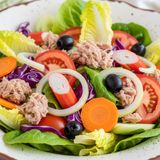 Ensalada de la casa grande grande