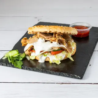 Kebab burger