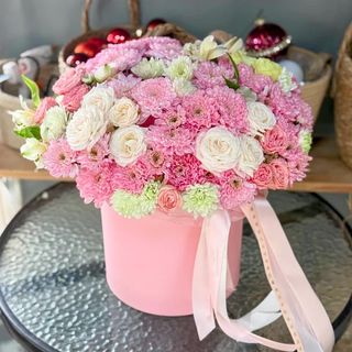 Flori mix in cutie