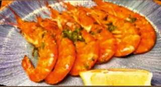 Tapa De Gambes A La Planxa
