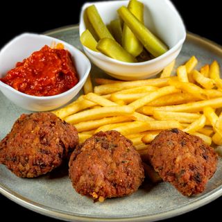 Пържени бабини кюфтета (350гр)