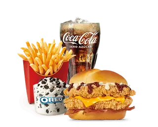 Menú Completo McCrispy BBQ & Bacon Doble