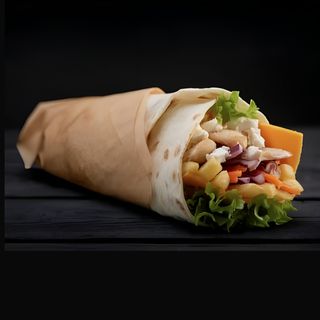 Bigger z frytkami bez sałatek ok 50 cm