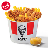 Кофа с Пикантни Крилца за Един