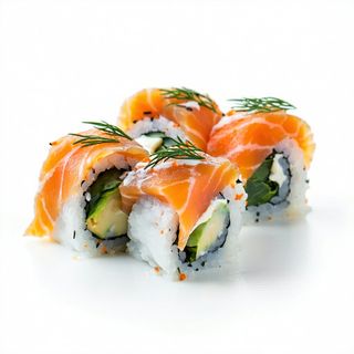 Rollitos de salmón