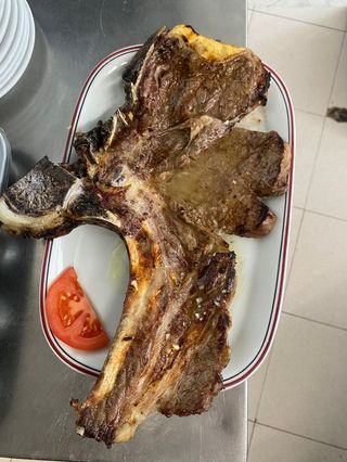 Costeletas de Vitela Grelhada