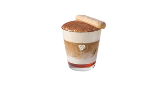 Tiramisu Poziomka Iced Latte