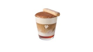 Tiramisu Poziomka Iced Latte
