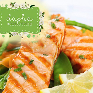 Смажений лосось (220г)