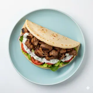 Piadina kebab