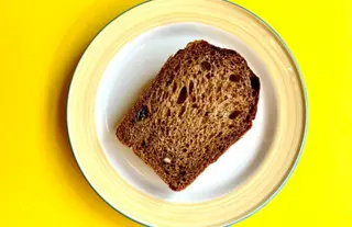 Чорний хліб (1шт/50г)