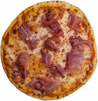 Pizza prosciutto crudo