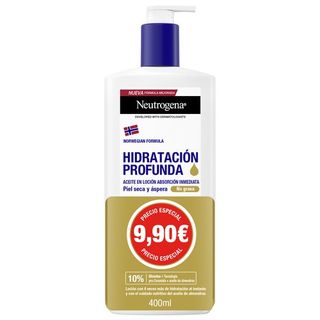Neutrogena Hidratación Profunda Aceite En Loción 400 Ml