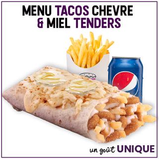 Menu Chèvre & miel Tenders