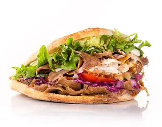Döner Kebab Con Arroz
