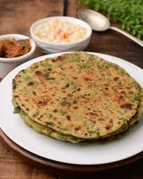 Palak Methi Parantha