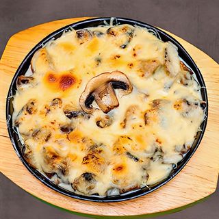 Грибочки с чесноком