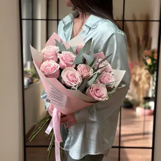 Pink Mondial With Eucalyptus 