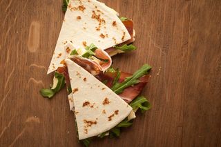 Piadina speck e brie