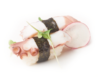 8 Nigiri polipo - 2 pezzi