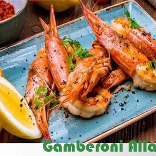 Grg 03 Gamberoni alla griglia  4 pezzi