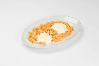 С сырным муссом и трюфельным кремом