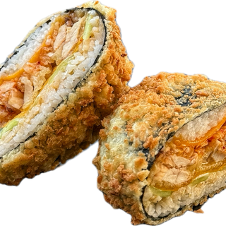 Sushi Burger z kurczakiem i cheddarem 