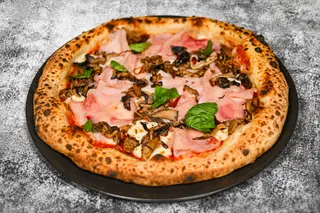 Pizza Cotto e Funghi K