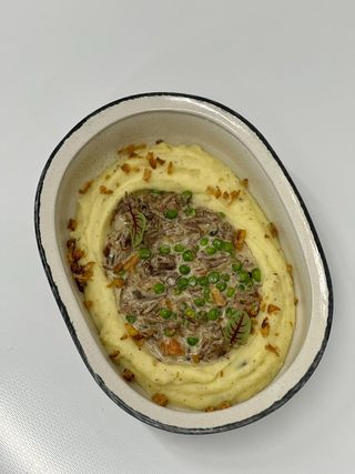 Телячі щоки з трюфельним пюре