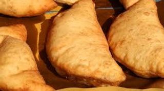 Panzerotto delizioso bianco