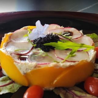 Salade Oussa À La Pêche