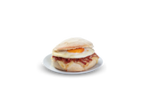Mollete Queso, huevo y bacon