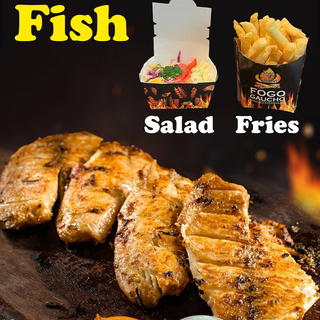 Fish Fillet  with Fries & Salad