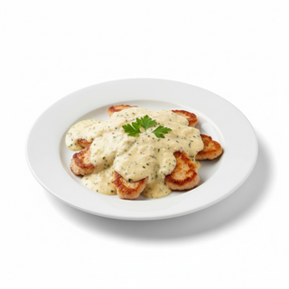 Escalopines Al Cabrales (Ración)