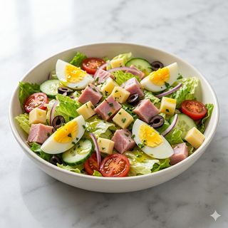 Ensalada De Jamón Y Queso