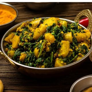 Saag Aloo