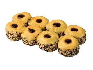 Serowy roll z łososiem(8 szt) (350g)