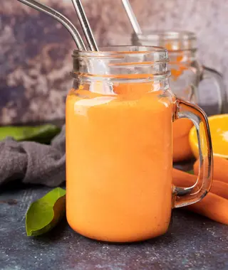 Jus D'orange Et Carotte