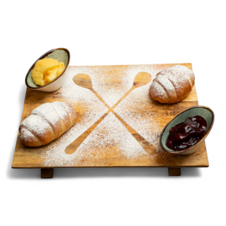 Kiflice sa vanilom i višnjom