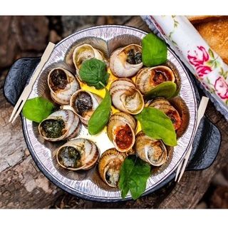 Ескарго-равлик в медово-гірчичному соусі (6 шт.)