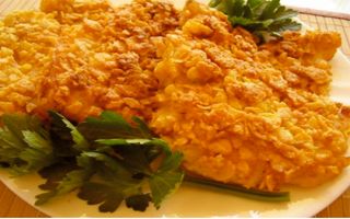 Snitel de pui crispy