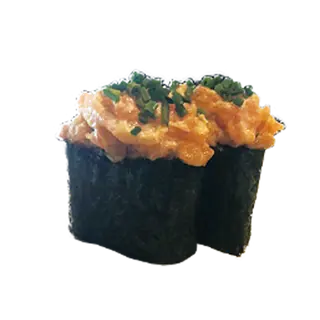 12. Tartar salmón picante （2 piezas）
