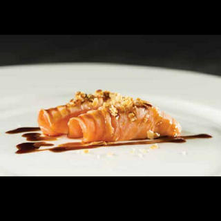 45 Nigiri salmon flambé 2 pezzi