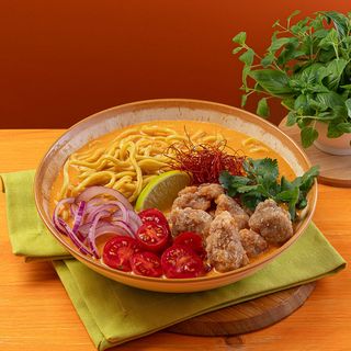 Карі лакса з курочкою