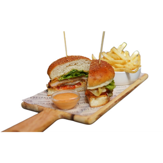 Menu Chili Chicken Burger  Frites+boisson 