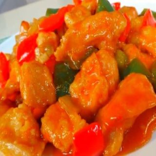 Pollo Con Salsa Agridulce