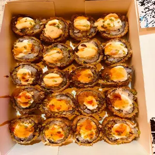 hot salmon philadelphia 10 pieces