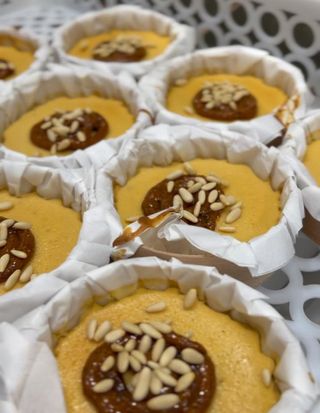 Tarta De Queso Piñones de Doñana